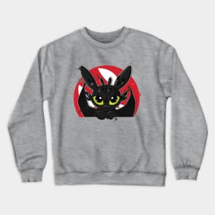 Toothless cute pocket Crewneck Sweatshirt